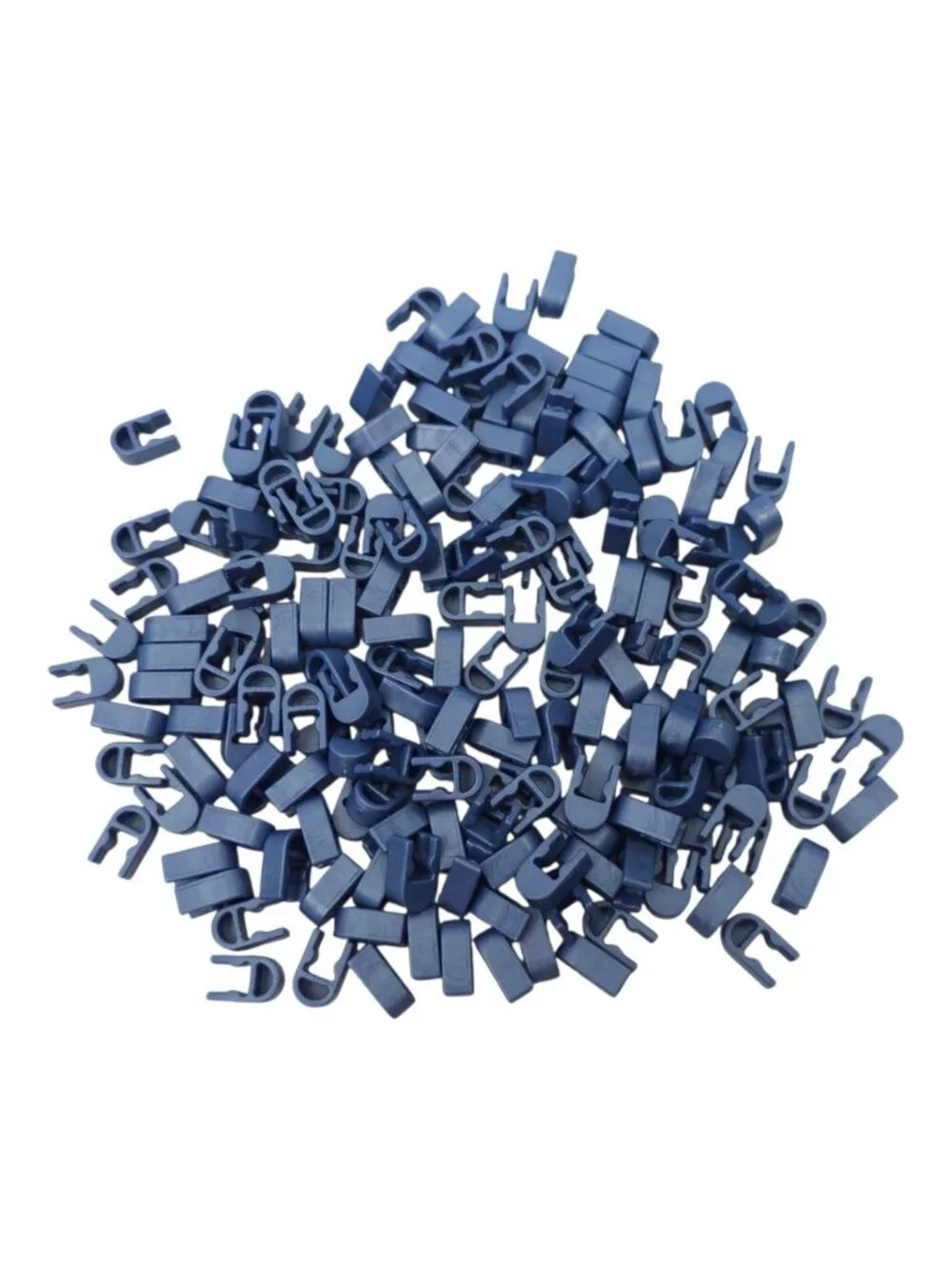 K'NEX Metallic Blue Clip OEM 190 Piece Lot Classic Size